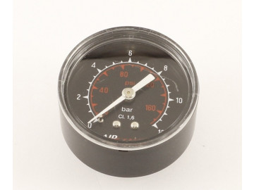 Манометр 1/8 0-12 Bar, диаметр 40 мм. Air Comp A380026