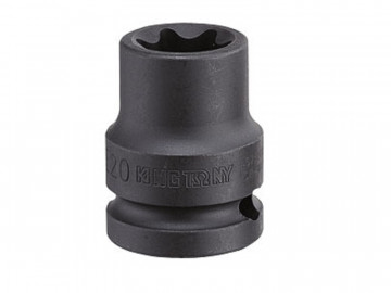 Головка торцевая ударная TORX Е-стандарт 3/4", E28, L = 56 мм KING TONY 657528M