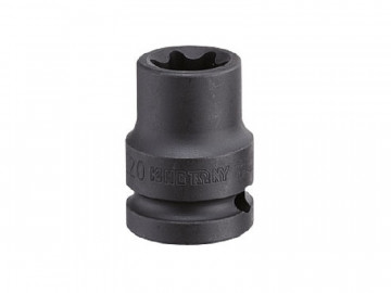 Головка торцевая ударная TORX Е-стандарт 3/4", E24, L = 56 мм KING TONY 657524M