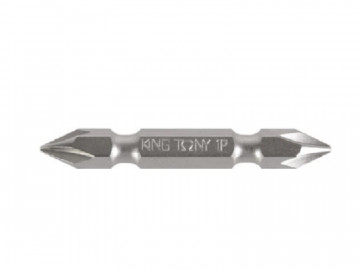 Вставка (бита) торцевая 1/4&quot, Phillips, PH1, L = 100 мм, двусторонняя KING TONY 151001P