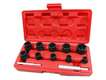 Набор торцевых головок для поврежденных гаек и болтов МАСТАК 109-30012C