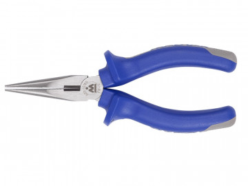 Плоскогубцы удлинённые тонкие прямые 160 мм, держатель МАСТАК 030-10160H