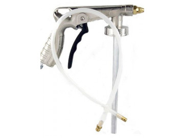 Пистолет для нанесения кузовных покрытий, с гибкой насадкой, под баллоны 1л HUBERTH 20619