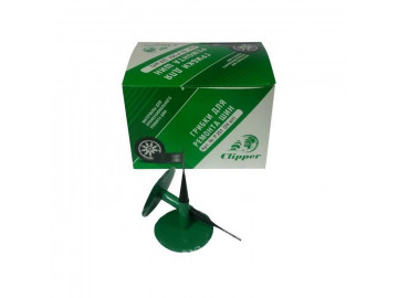 Набор грибов для легковых колес Ножка-9,5мм, шляпка-55мм 24шт Clipper P251