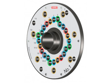 Плита №1 4x95,25/ 4x98/ 4x100/ 4x101,6/ 4x108/ 4x114,3/ 7x150/ 4x170 HAWEKA 241e801 409