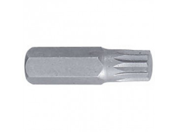 Вставка (бита) торцевая 10 мм, SPLINE, М6, L = 36 мм KING TONY 163606M
