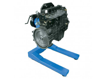 Стенд универсальный для ремонта двигателей, КПП весом до 1600 кг. Привод - ручной через червячный редуктор ЧЗАО Р1250