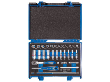 Набор торцевых головок с принадлежностями 1/4, шест-е, 5/32