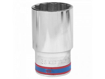 KING TONY Головка торцевая глубокая двенадцатигранная 1/2, 34 мм  423034M