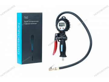 Пистолет для подкачки колес с цифровым манометром NORDBERG TI63