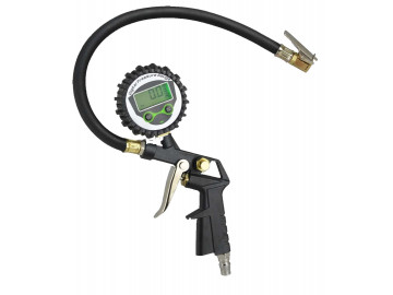 Пистолет для подкачки шин с цифровым манометром KraftWell арт. KRWTG-D