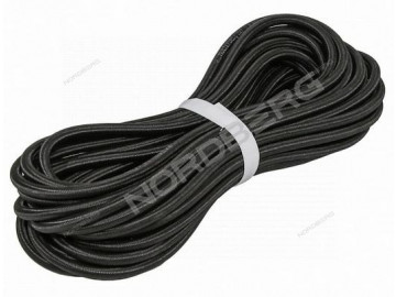 Шланг топливный резиновый в оплетке 3мм, 1м. NORDBERG H0307NBR-BR
