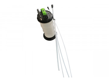 Емкость для откачки масла с ручным и пневмоприводом, объем 6 л KRW1806.P KraftWell