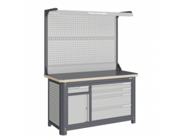 Верстак слесарный MCN 1552.S8L4-2F