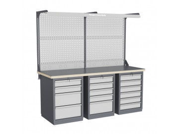 Верстак слесарный FBK 205.456-2FR