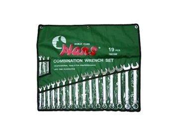 Комплект ключей комбиниров. 6-24 мм 19 пр. Hans 16619M