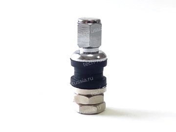 Металлический вентиль для б/к легковых дисков (диаметр отверстия в диске 11,5 мм, длина 33 мм) V-3-(TR33E) TECH