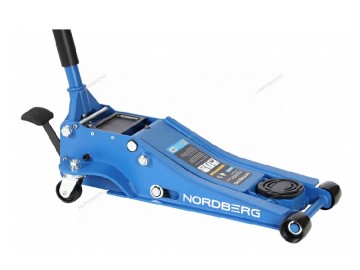 Домкрат подкатной с механическим стопором 3 т N3203L NORDBERG N3203L